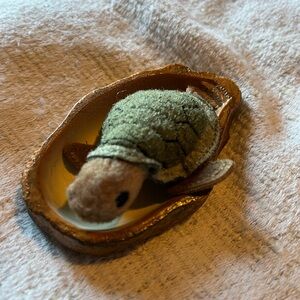 Our generation doll Plush Turtle with Hideaway Bed  - Green